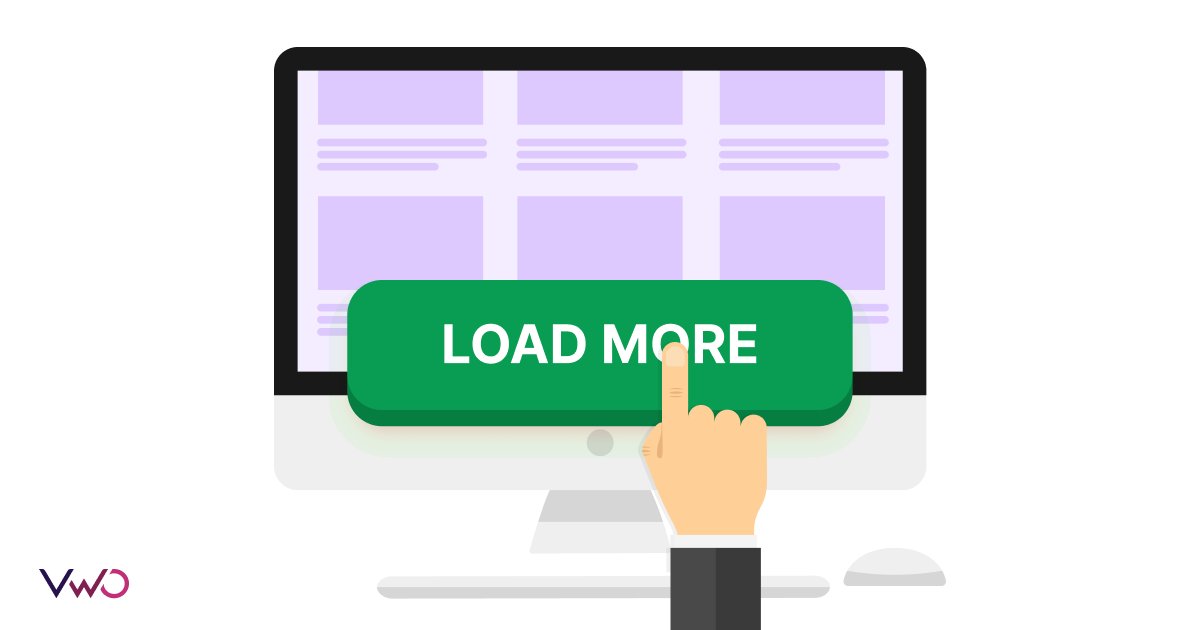 Pagination and load more options