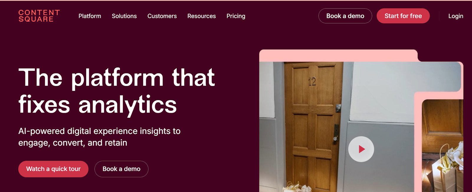 Best Churn Management Software |
#9. Contentsquare