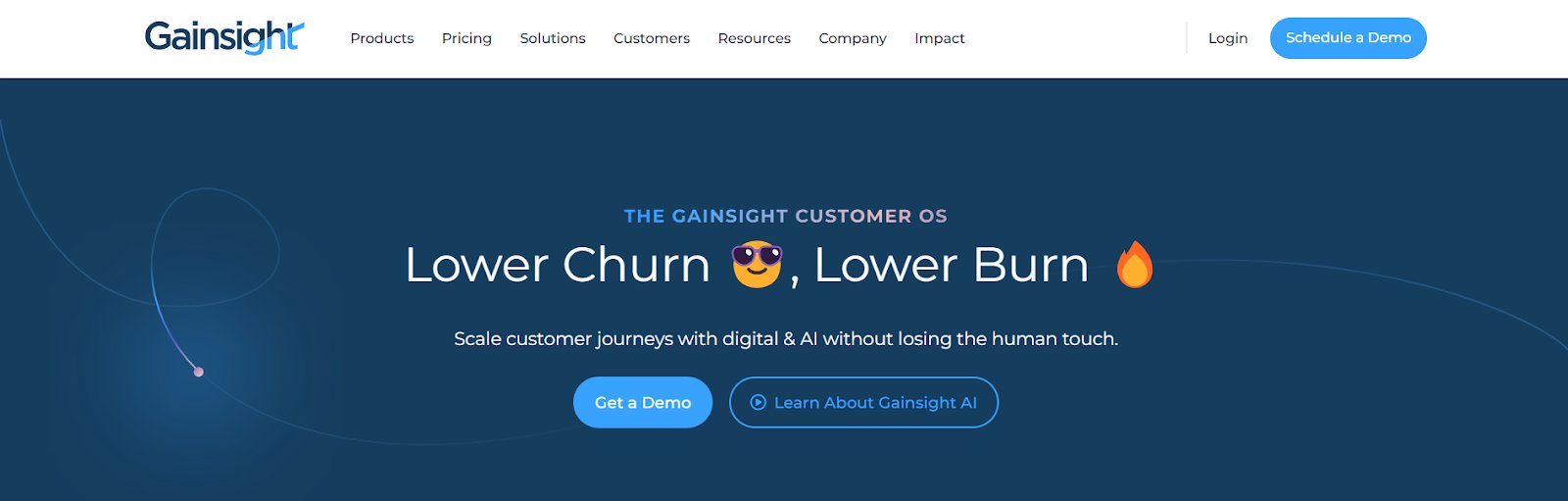 Best Churn Management Software |
#4. Gainsight